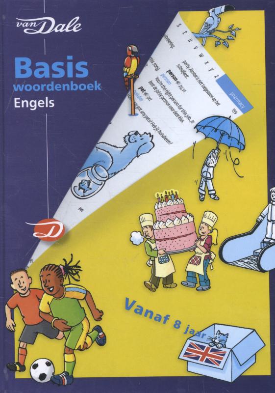 Voorzijde van het boek 'Van Dale Basiswoordenboek Engels'