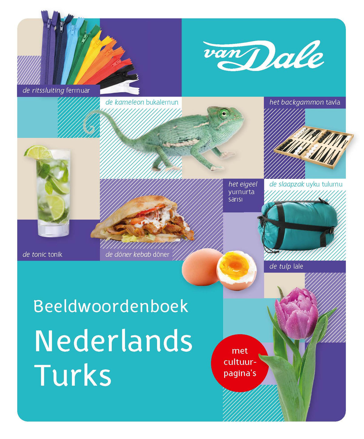 Voorzijde van het boek 'Van Dale Beeldwoordenboek Nederlands-Turks'