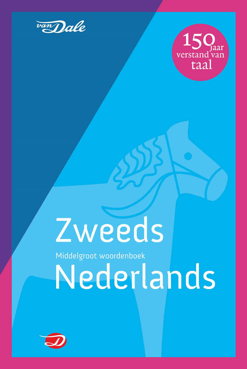 Voorzijde van het boek 'Van Dale Middelgroot woordenboek Zweeds-Nederlands'