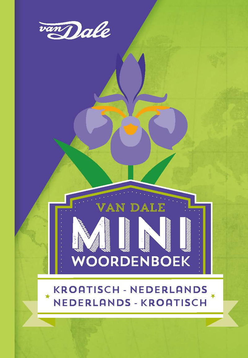 Voorzijde van het boek 'Van Dale Miniwoordenboek Kroatisch'