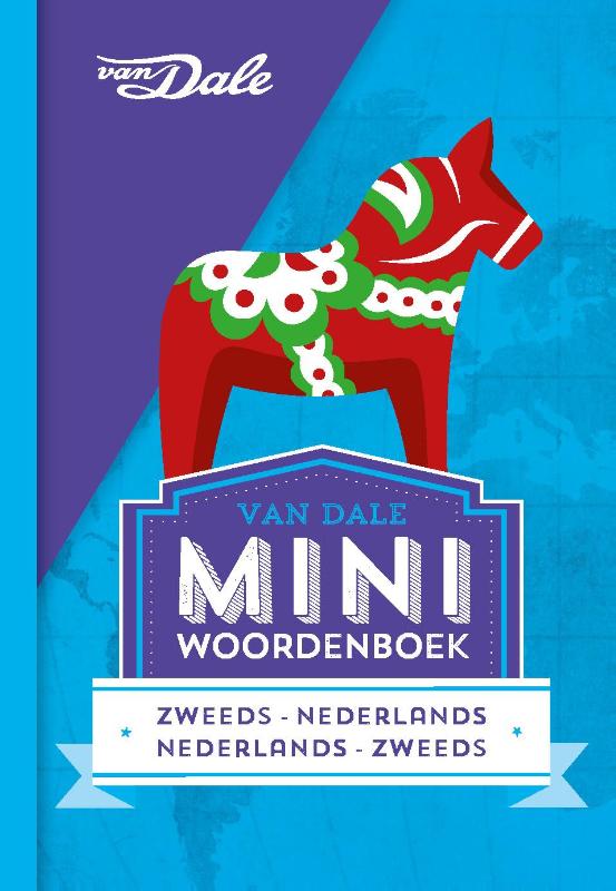 Voorzijde van het boek 'Van Dale Miniwoordenboek Zweeds'