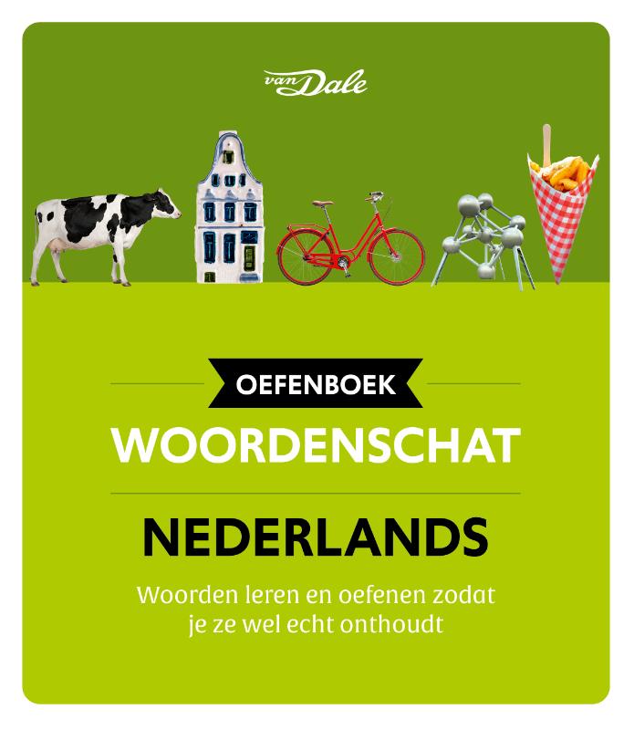 Voorzijde van het boek 'Van Dale Oefenboek woordenschat Nederlands'