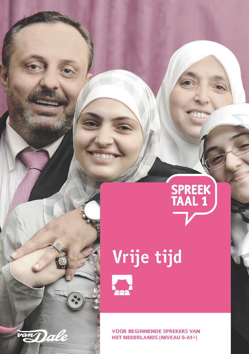Voorzijde van het boek 'SpreekTaal 1 - Vrije tijd'