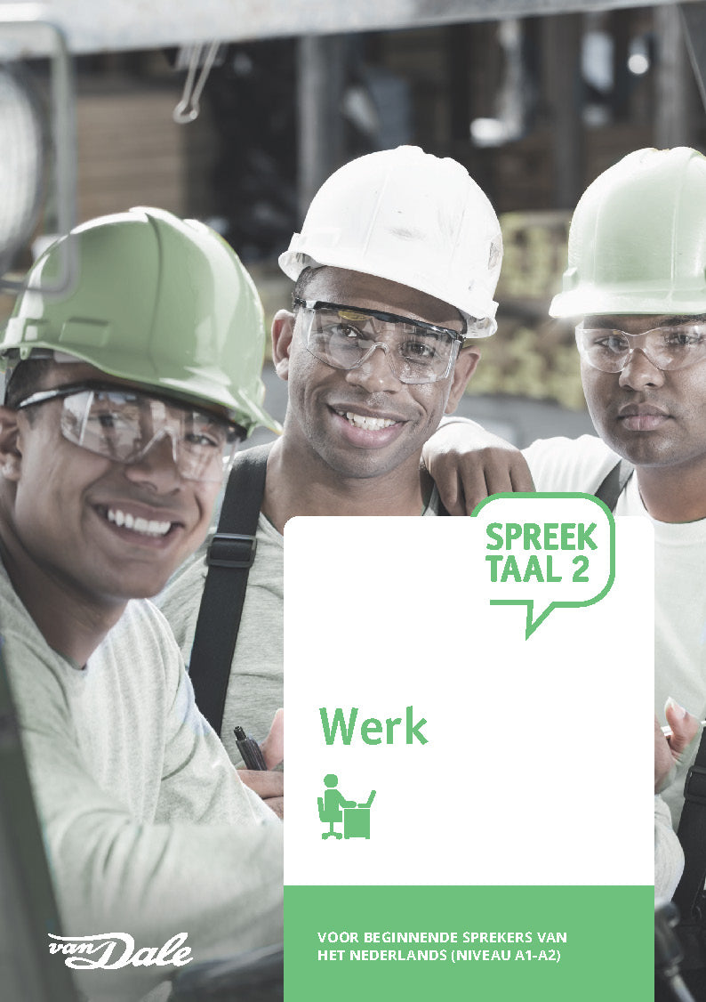 Voorzijde van het boek 'SpreekTaal 2 - Werk'