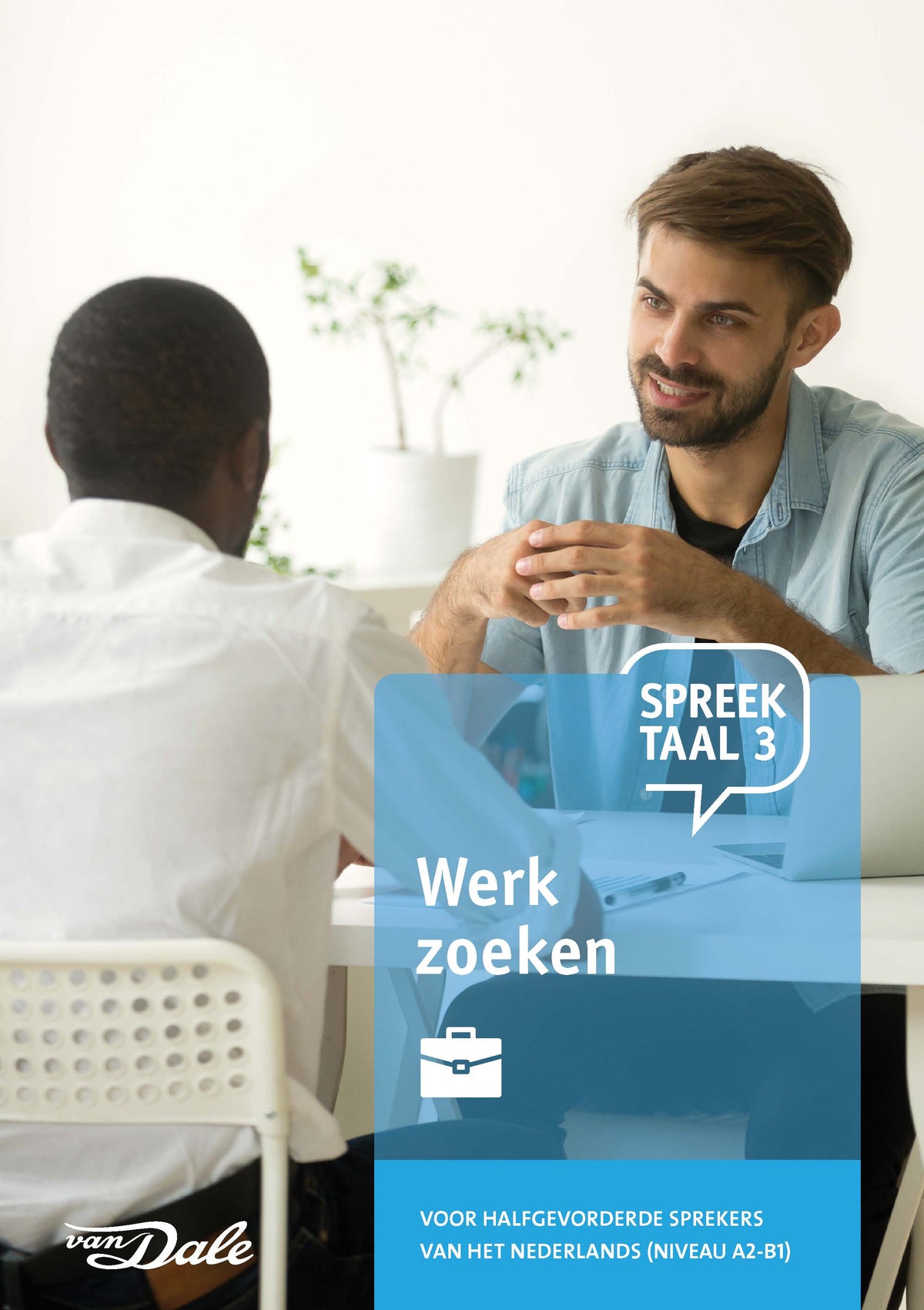 Voorzijde van het boek 'SpreekTaal 3 - Werk zoeken'