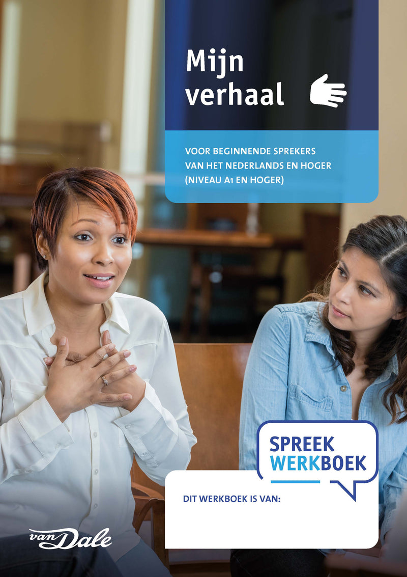 Voorzijde van het boek 'Van Dale SpreekWerkboek Mijn Verhaal'