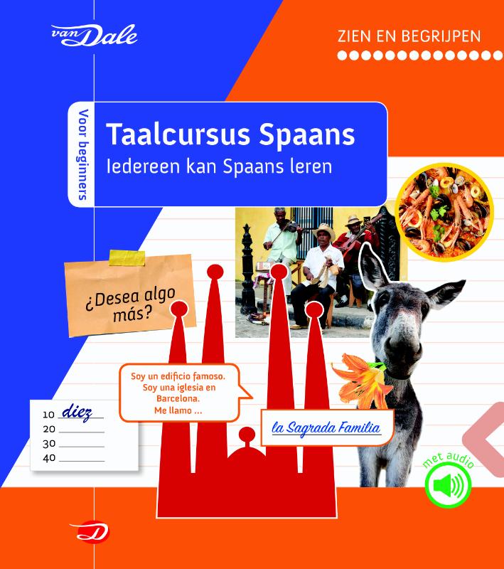 Voorzijde van het boek 'Van Dale Taalcursus Spaans'