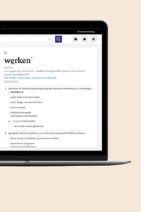 Dikke Van Dale Online - maandabonnement