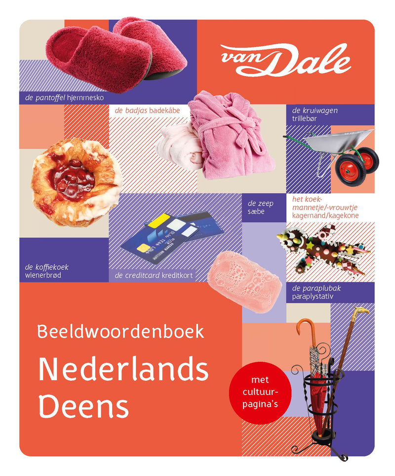 Voorzijde van het boek 'Van Dale Beeldwoordenboek Nederlands-Deens'