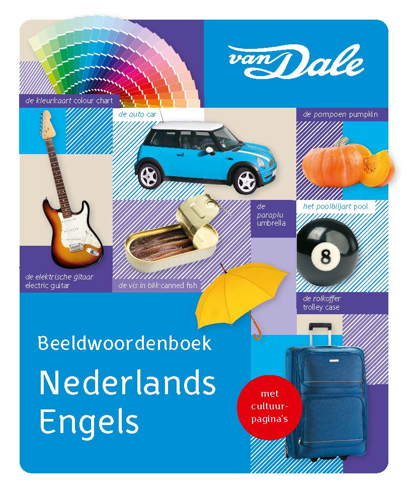 Voorzijde van het boek 'Van Dale Beeldwoordenboek Nederlands-Engels'