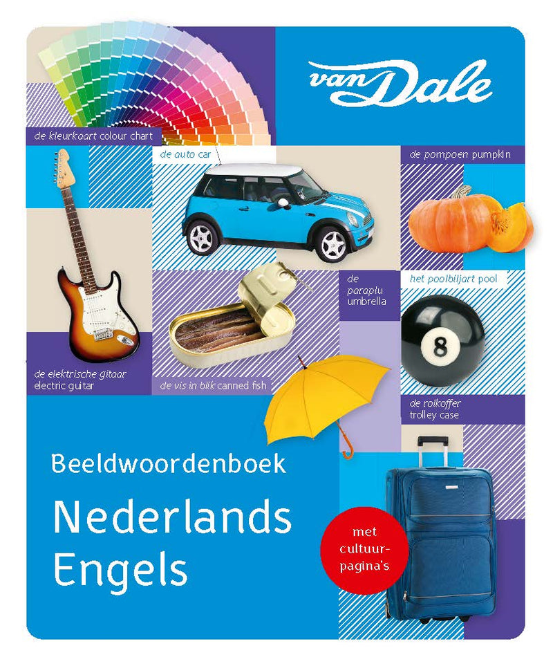 Voorzijde van het boek 'Van Dale Beeldwoordenboek Nederlands-Engels'