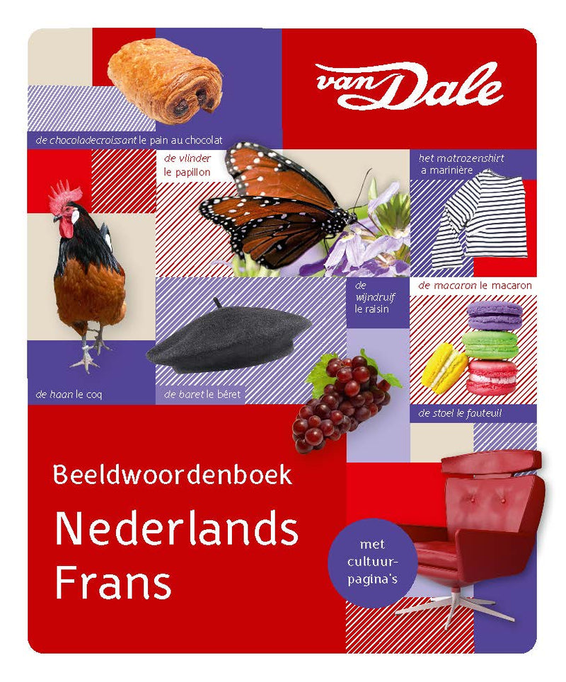 Voorzijde van het boek 'Van Dale Beeldwoordenboek Nederlands-Frans'