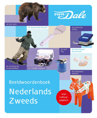 Voorzijde van het boek 'Van Dale Beeldwoordenboek Nederlands-Zweeds'