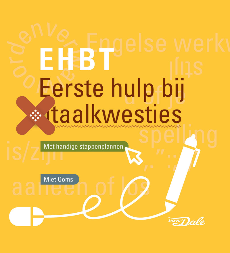 Voorzijde van het boek 'Van Dale Schrijfhulp - Eerste hulp bij taalkwesties'
