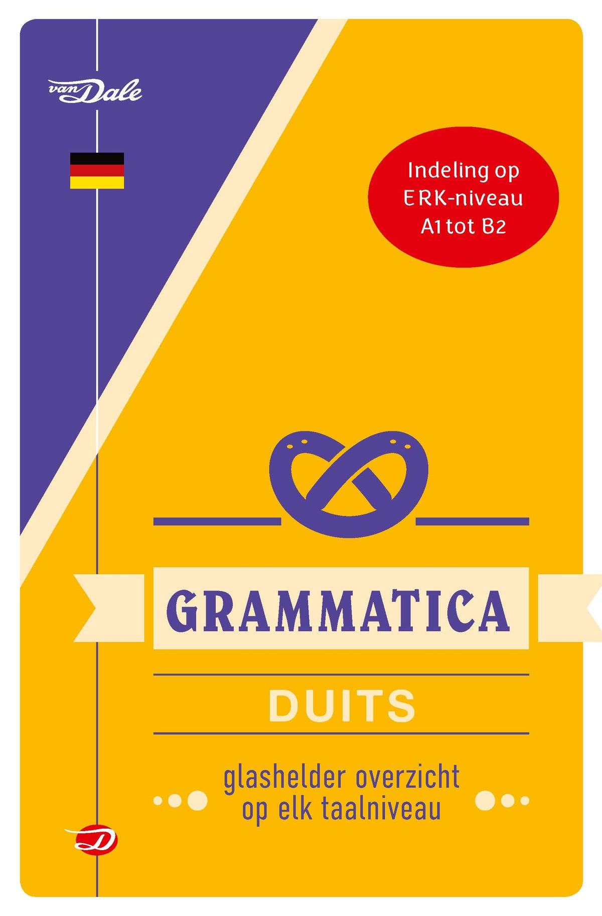 Voorzijde van het boek 'Van Dale Grammatica Duits'