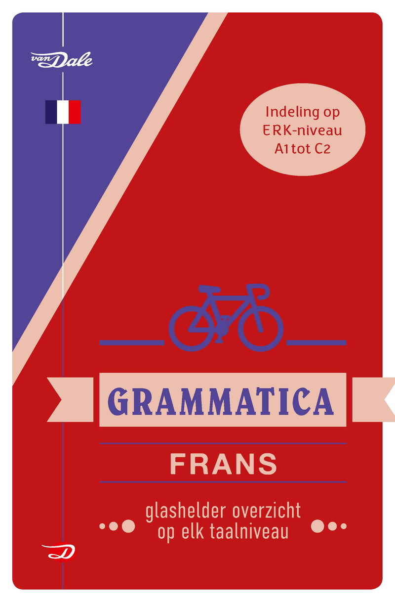 Voorzijde van het boek 'Van Dale Grammatica Frans'