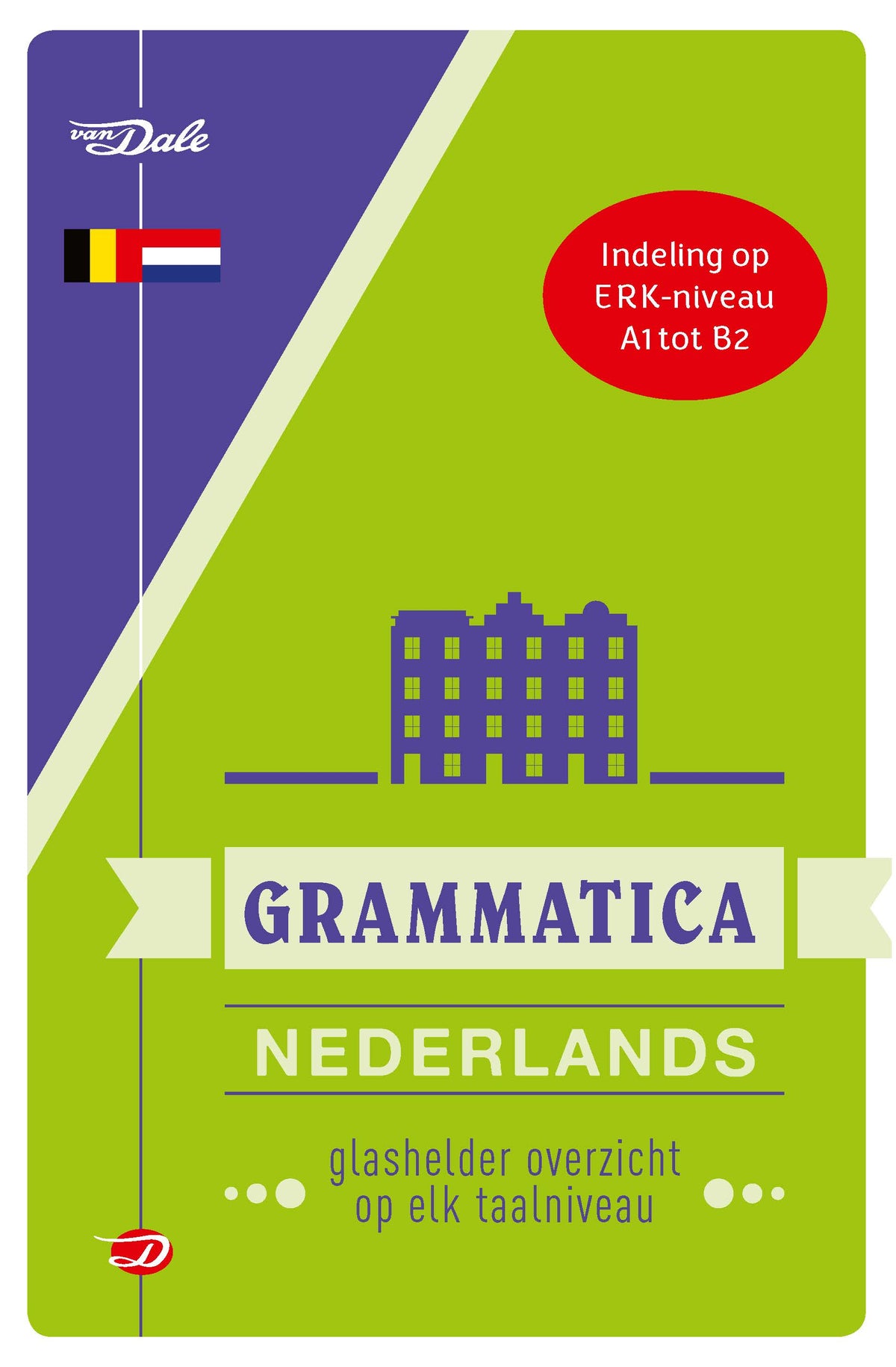 Voorzijde van het boek 'Van Dale Grammatica Nederlands'