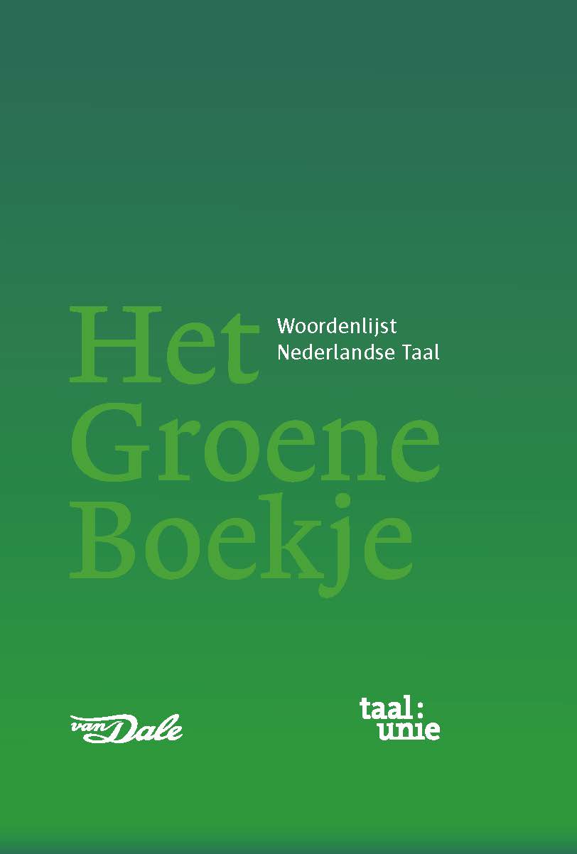 Voorzijde van het boek 'Het Groene Boekje'