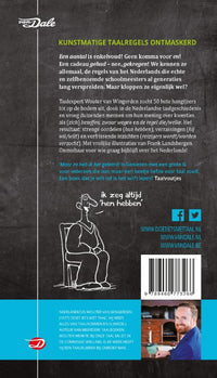 Achterzijde van het boek 'Maar zo heb ik het geleerd!'