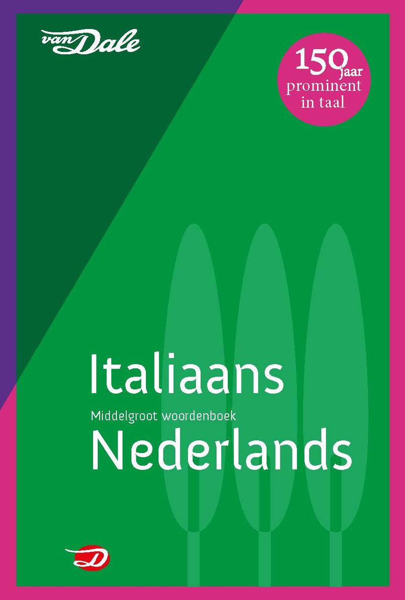 Voorzijde van het boek 'Van Dale Middelgroot woordenboek Italiaans-Nederlands'
