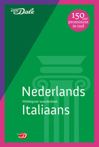 Voorzijde van het boek 'Van Dale Middelgroot woordenboek Nederlands-Italiaans'