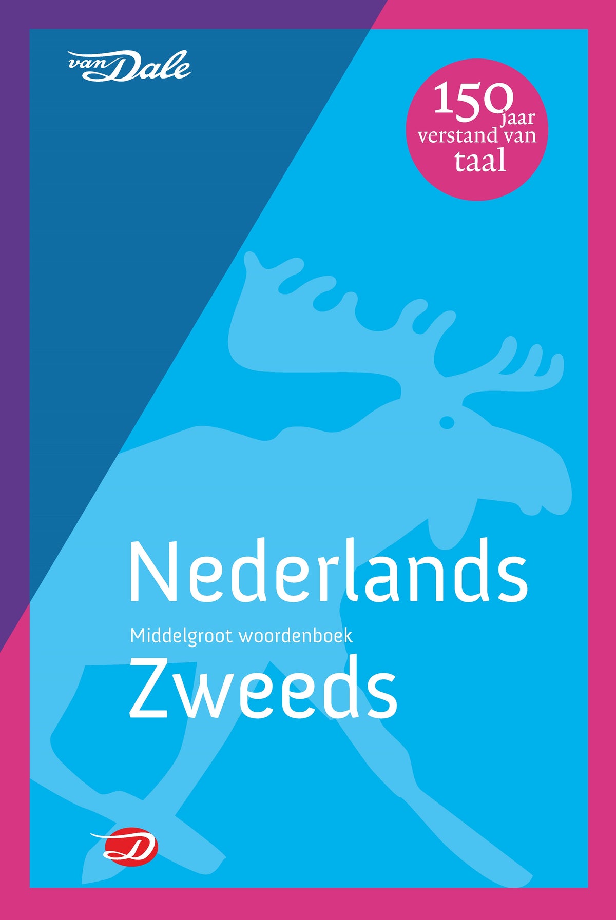 Voorzijde van het boek 'Van Dale Middelgroot woordenboek Nederlands-Zweeds'