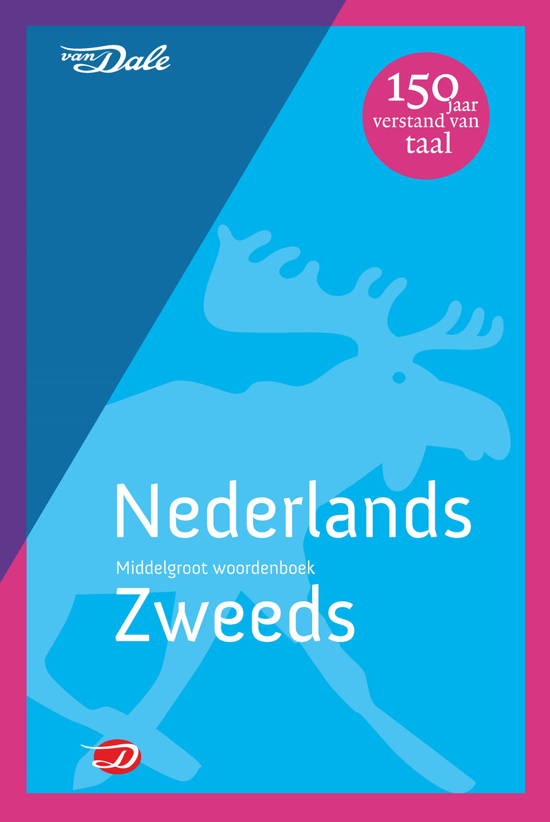 Voorzijde van het boek 'Van Dale Middelgroot woordenboek Nederlands-Zweeds'