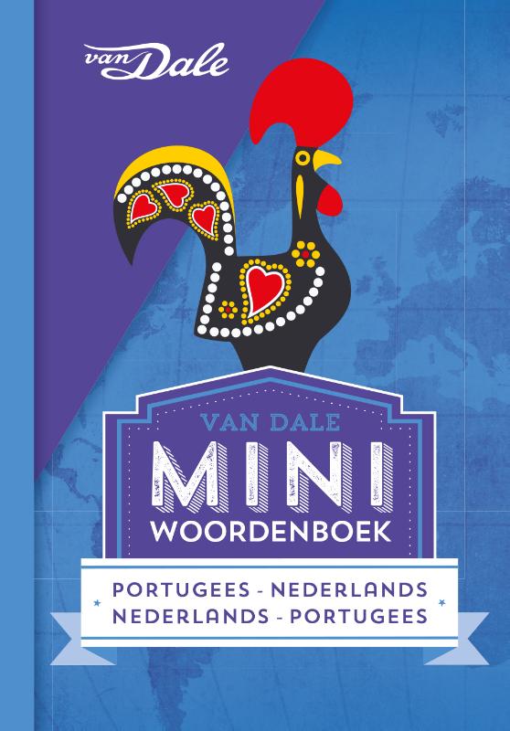 Voorzijde van het boek 'Van Dale Miniwoordenboek Portugees'