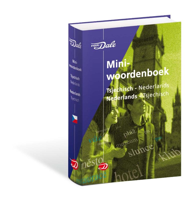 3D-afbeelding van het boek 'Van Dale Miniwoordenboek Tsjechisch'