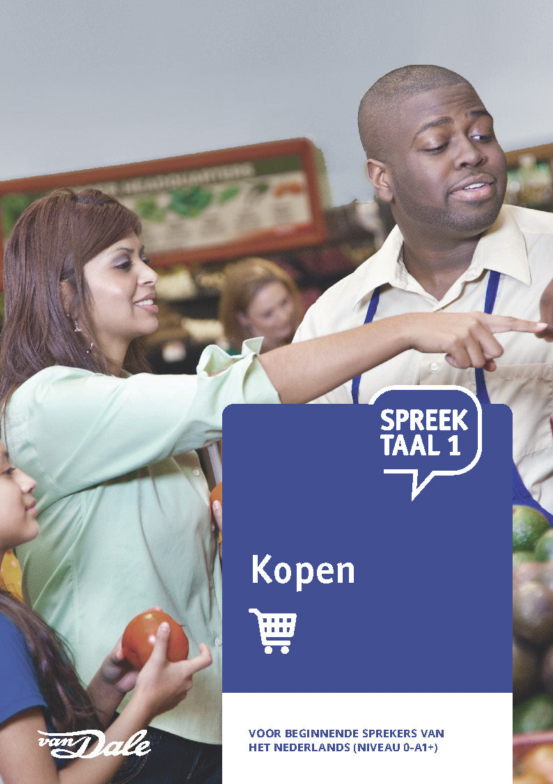Voorzijde van het boek 'SpreekTaal 1 - Kopen'