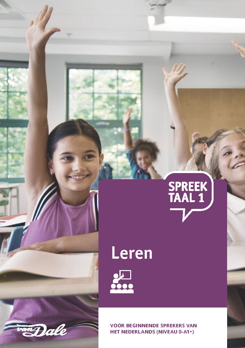 Voorzijde van het boek 'SpreekTaal 1 - Leren'