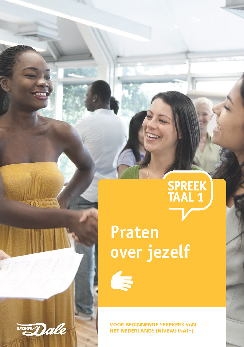 Voorzijde van het boek 'SpreekTaal 1 - Praten over jezelf'
