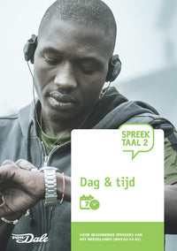 Voorzijde van het boek 'SpreekTaal 2 - Dag & tijd'