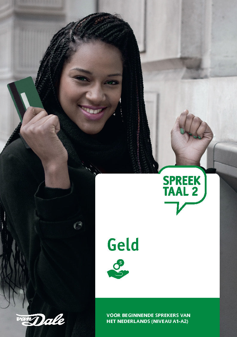 Voorzijde van het boek 'SpreekTaal 2 - geld'
