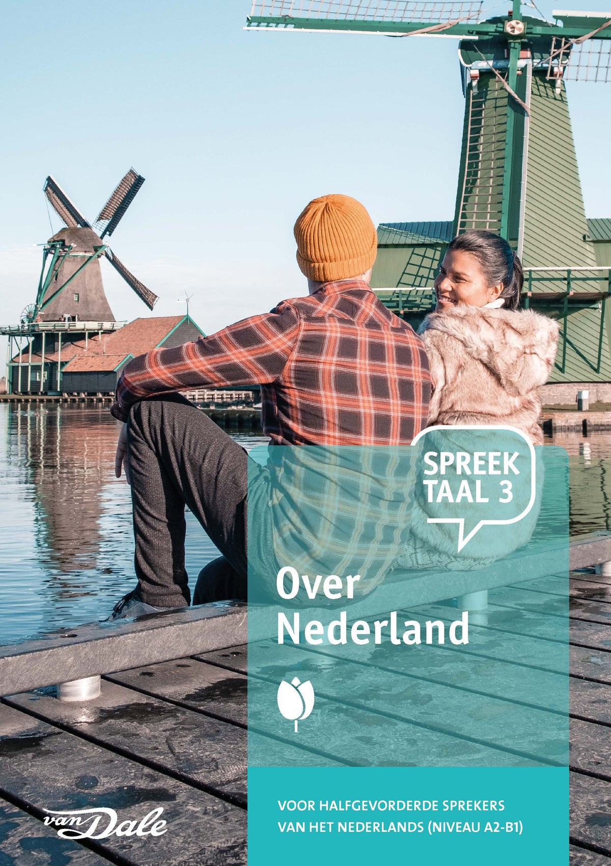 Voorzijde van het boek 'SpreekTaal 3 - Over Nederland'