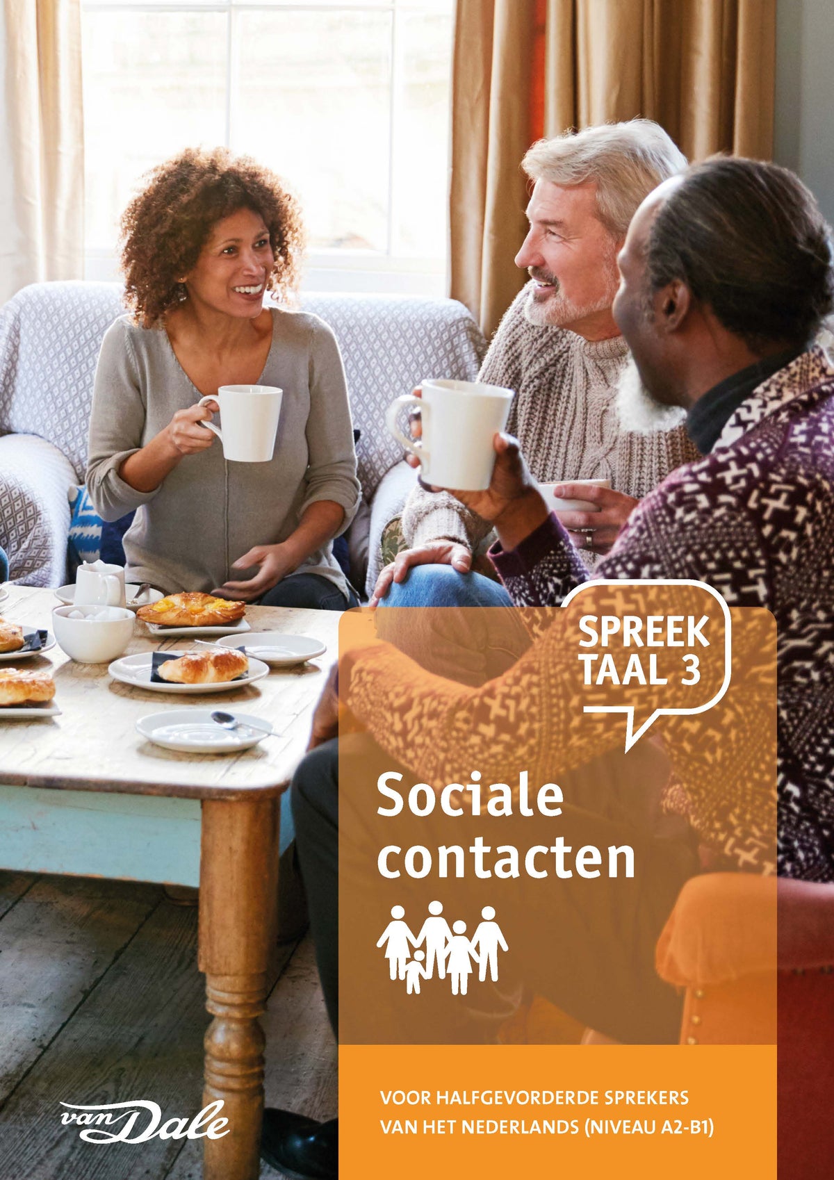 Voorzijde van het boek 'SpreekTaal 3 - Sociale contacten'
