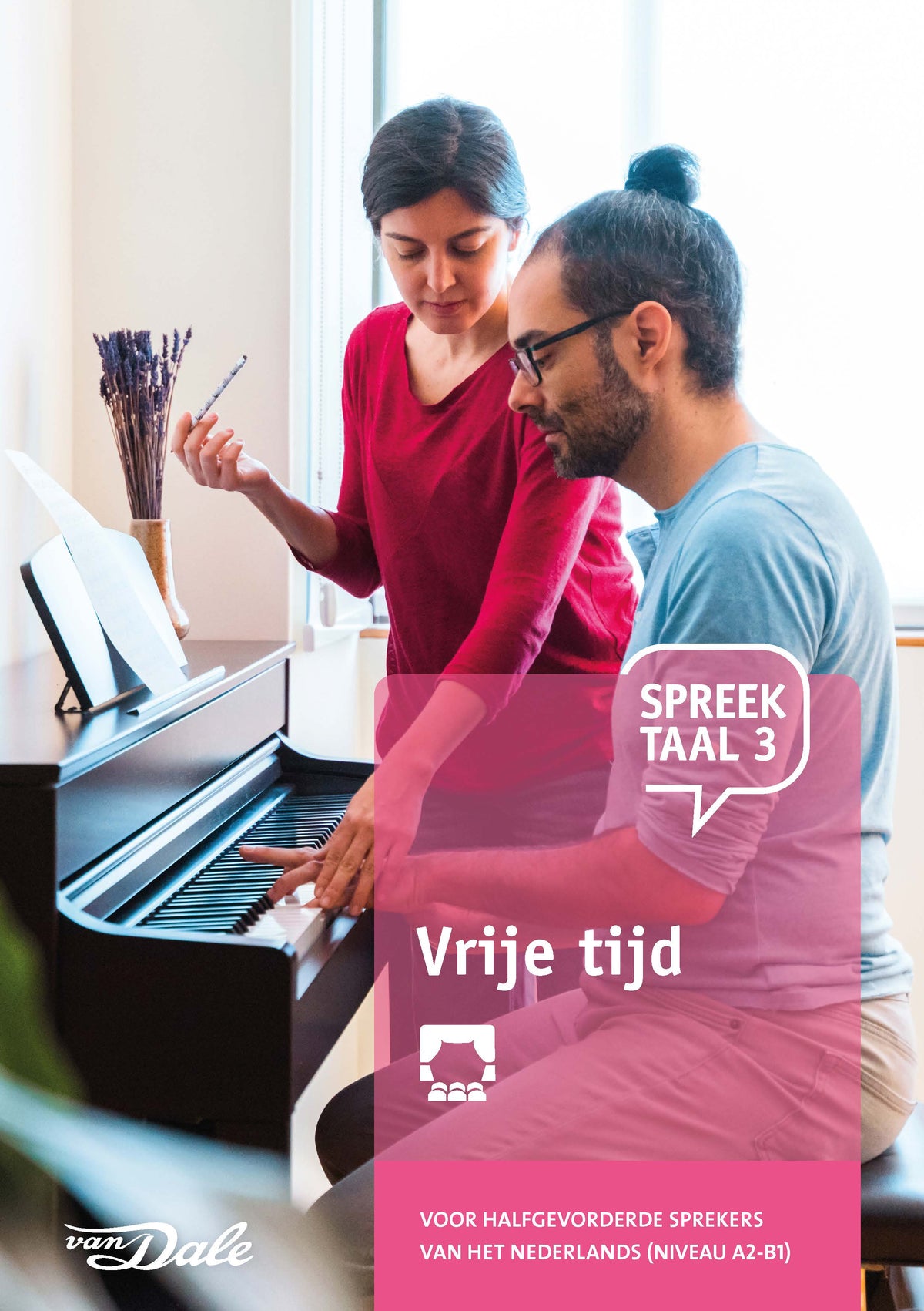 Voorzijde van het boek 'SpreekTaal 3 - Vrije tijd'