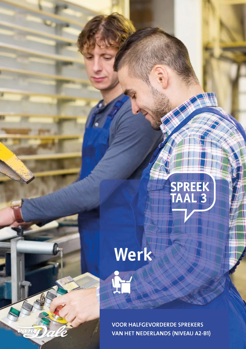 Voorzijde van het boek 'SpreekTaal 3 - Werk'