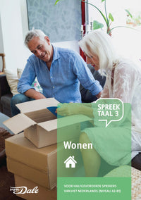 Voorzijde van het boek 'SpreekTaal 3 - Wonen'