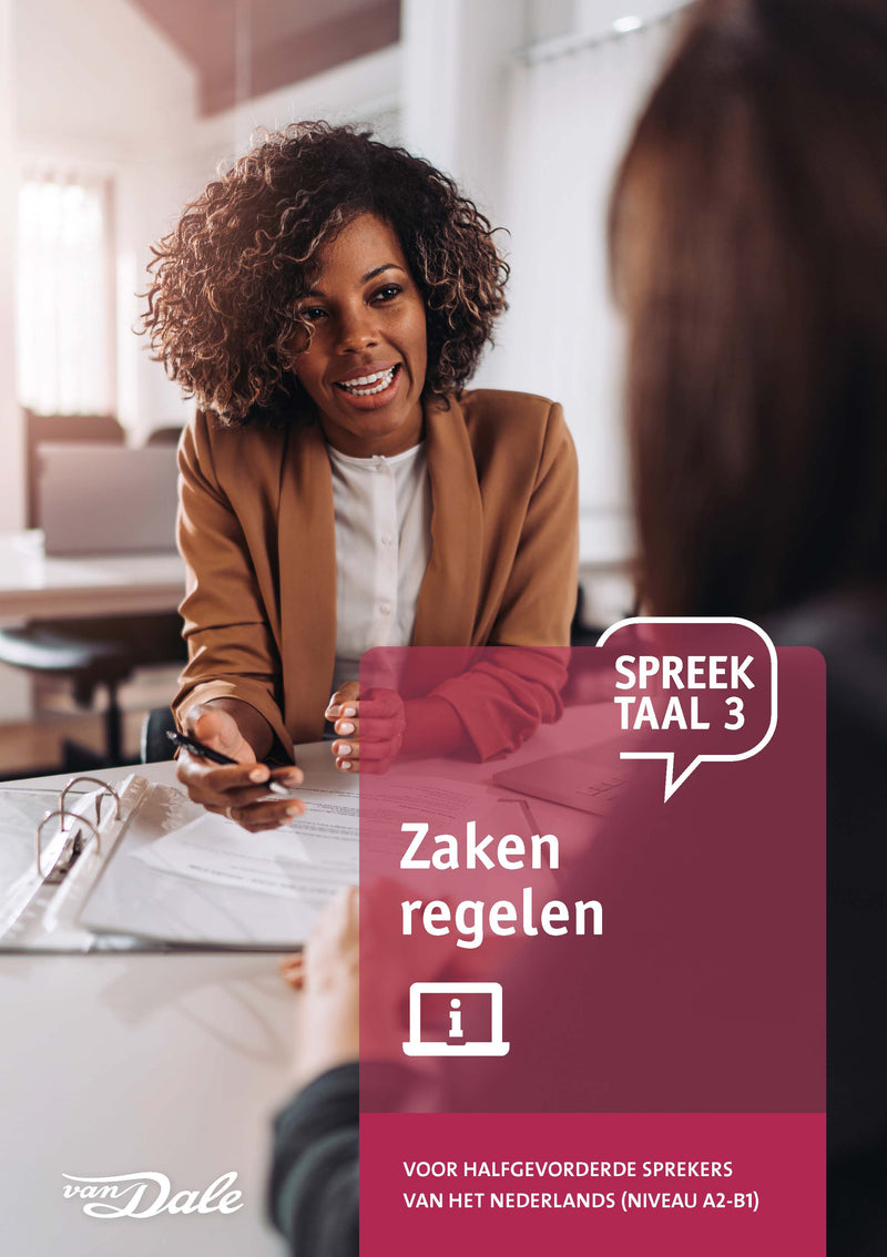 Voorzijde van het boek 'SpreekTaal 3 - Zaken regelen'