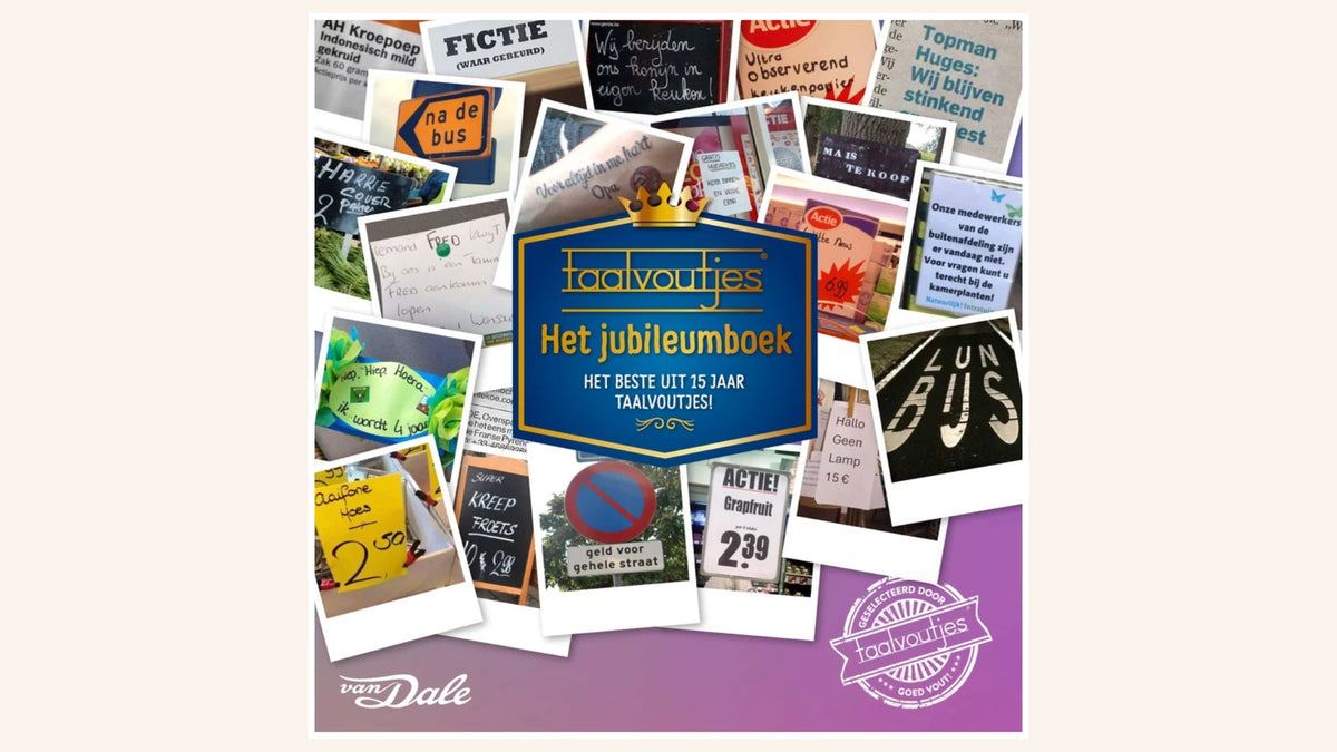 Taalvoutjes - Jubileumboek