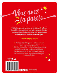 Achterzijde van het boek 'Van Dale Uitdrukkingenboek Frans - Vous avez la parole'