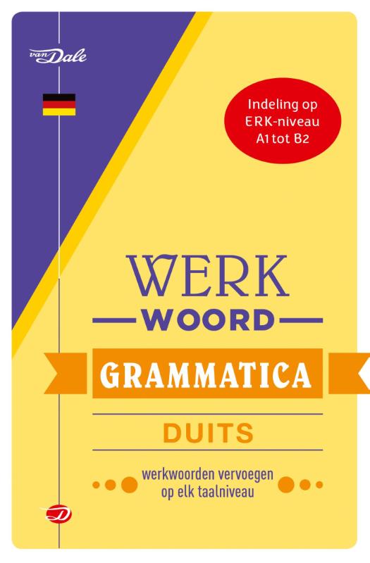 Voorzijde van het boek 'Van Dale Werkwoordgrammatica Duits'