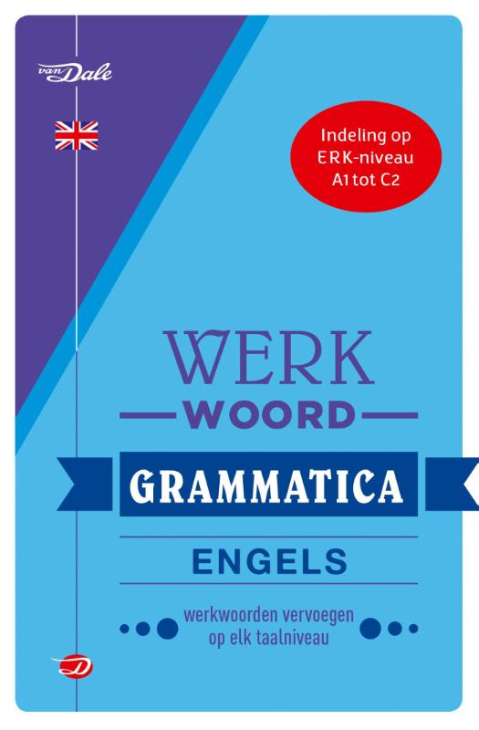 Voorzijde van het boek 'Van Dale Werkwoordgrammatica Engels'