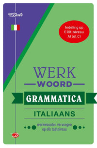 Voorzijde van het boek 'Van Dale Werkwoordgrammatica Italiaans'