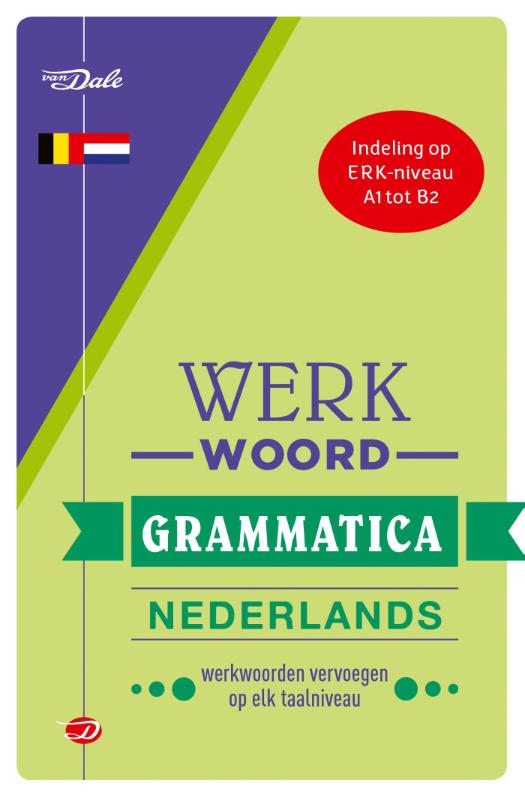 Voorzijde van het boek 'Van Dale Werkwoordgrammatica Nederlands'