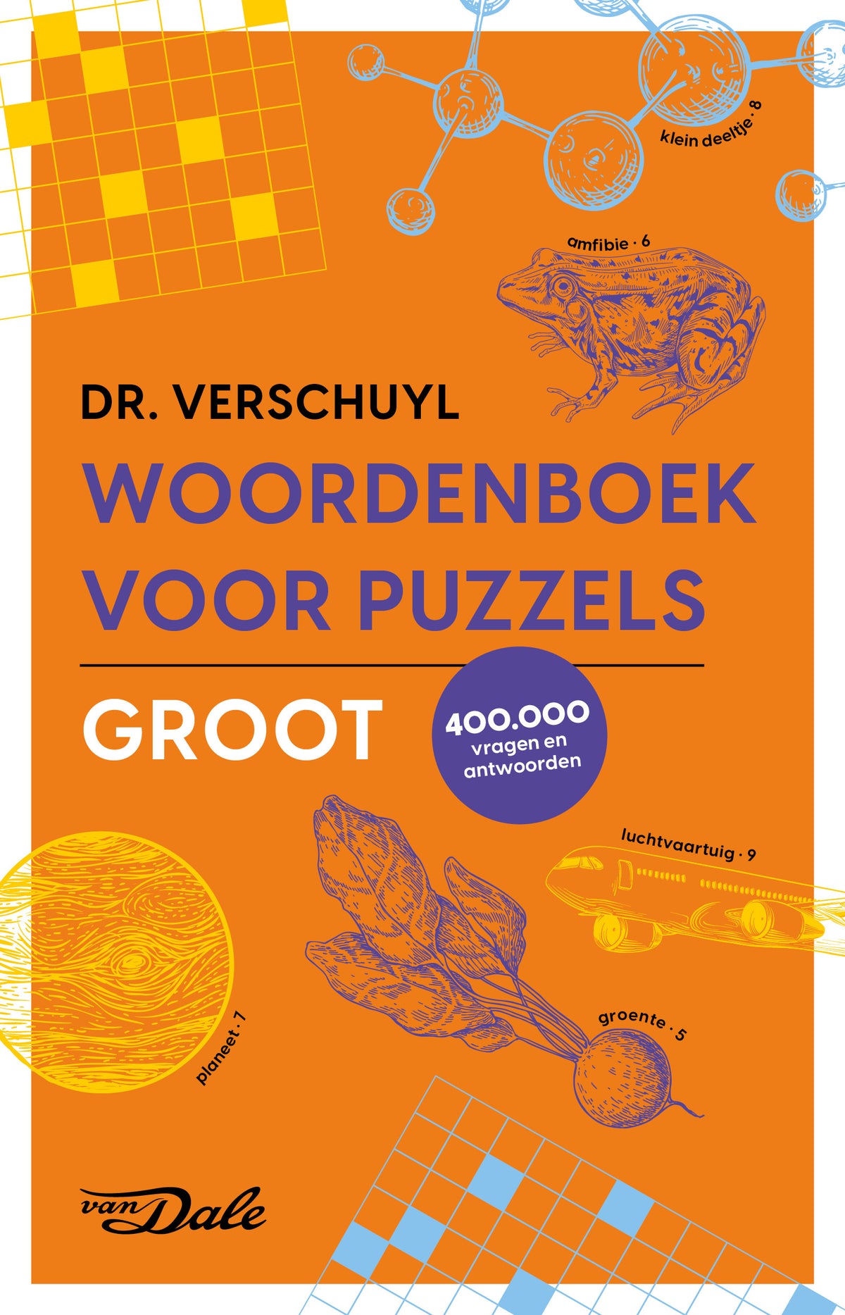 Voorzijde van het boek 'Van Dale Dr. Verschuyl Woordenboek voor puzzels - Groot'