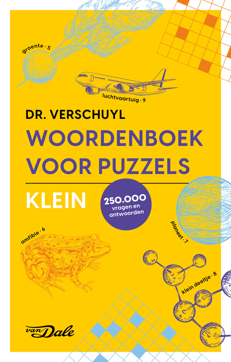 Voorzijde van het boek 'Van Dale Dr. Verschuyl Woordenboek voor puzzels - klein'